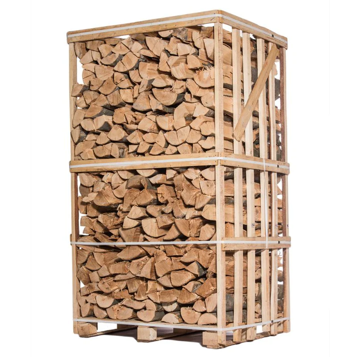 8973536e3c4f440193e0761e00c71d66.webp 2,1m3 = 2,5 stères en 50cm - Bois de Chauffage extra sec - chêne / hêtre / châtaignier – Image 1