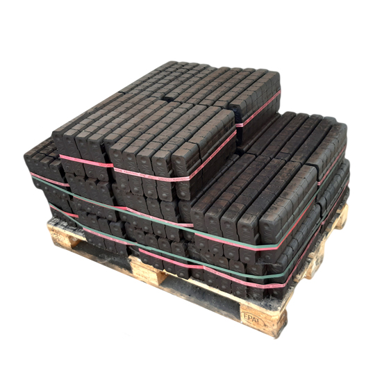 demi_lignitte BRIQUETTE DE LIGNITE Demi palette de 20 paquets de 25kg soit 500kg – Image 1