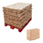 Bûches compressées - 1080 bûches - 100% écologique - Fabrication locale - Bois 100% français