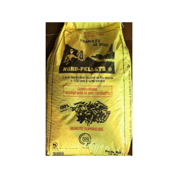 pellets-de-bois-nord-pellets NORD PELLETS WONTERPELLETS - la palette – Image 1