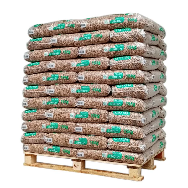 darty-2-16 PELLET LIMOUZI – PALETTE DE 66 SACS DE 15 KG – Image 1
